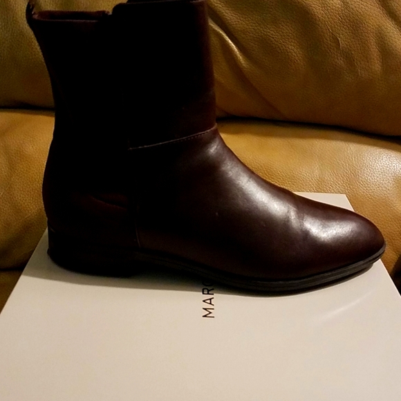 Dark brown mid calf boots - Picture 1 of 1